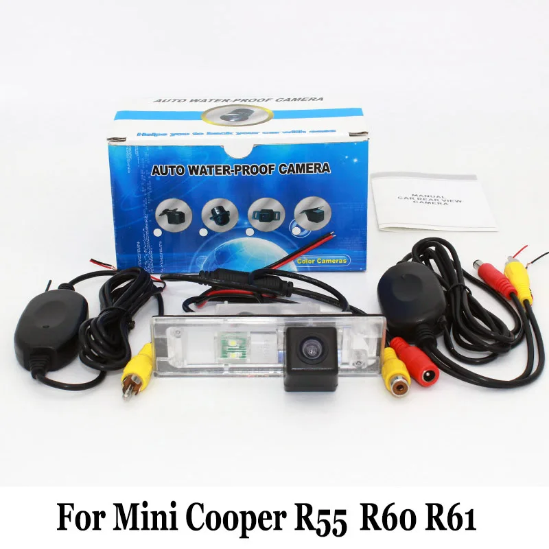 

For Mini Cooper Clubvan Paceman Clubman Countryman R55 R60 R61 / Wired Or Wireless Auto Rear-view Camera / HD Car Backing Camera