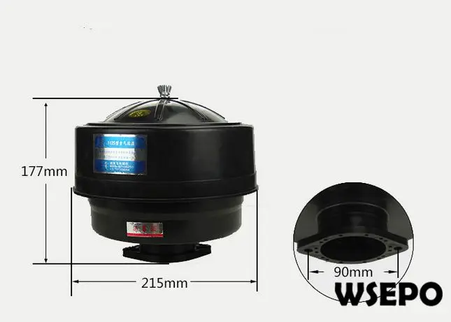 Качество OEM! Модель Air узел очистителя из пластика для 4 тактного одноцилиндрового