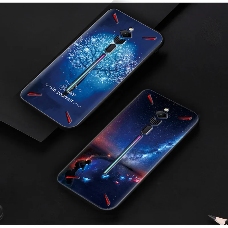 Противоударный мягкий Силиконовый ТПУ чехол для телефона ZTE Nubia Red Magic 3 чехол s NX629J RedMagic 3 тонкий защитный бампер чехол RedMagic3