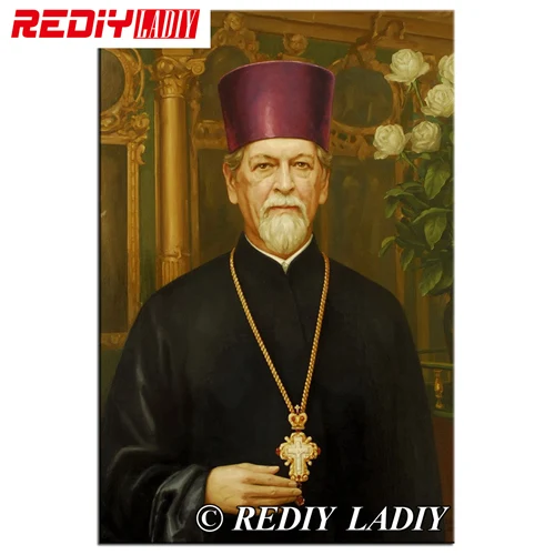 Rediy ladiy алмазная живопись вышивка крестиком религия 5D полный квадратный алмаз вышивка кристаллами значок алмазной мозаики узор - Цвет: RF79116