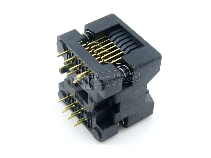 

SOP14 SO14 SOIC14 OTS-14(16)-1.27-03 Enplas IC Test Burn-In Socket Programming Adapter 3.9mm Width 1.27mm Pitch