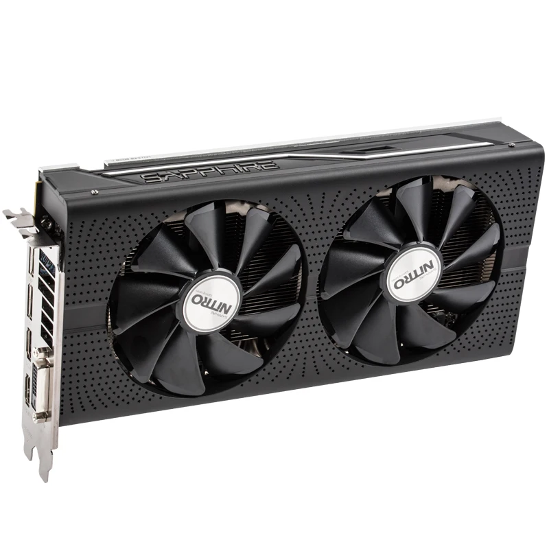 Used.Sapphire RX480 8GB GDDR5 PCI Express 3.0 computer GAMING graphics card HDMI DP DVI | Компьютеры и офис