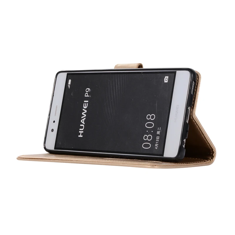 Флип-кошелек для Huawei P9 флип-чехол телефона женская кожаная обложка чехол карт EVA