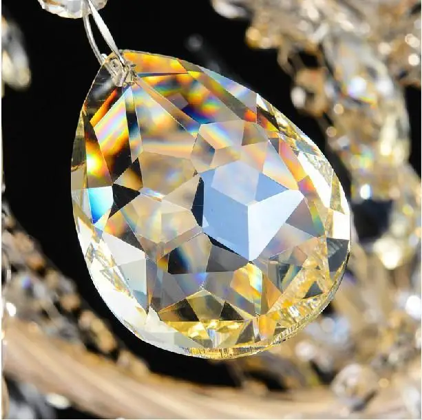6/8/10/12/15/18 Arms Роскошные K9 хрустальные свечи люстры для гостиной cristal lustre E14 AC 110 V 240