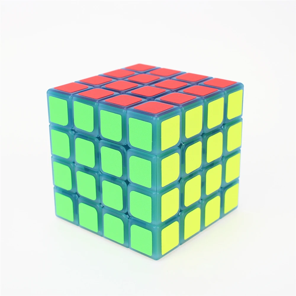 Новинка Zcube 4x4x4 профессиональный магический куб светильник Прозрачный