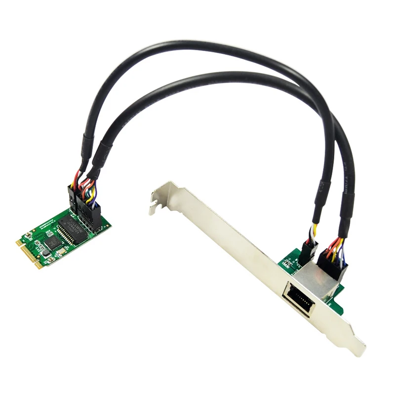 Сетевые карты M.2 B Key и M к 1 порту 10/100/1000 Мбит/с Gigabit Ethernet Сетевая карта интернет