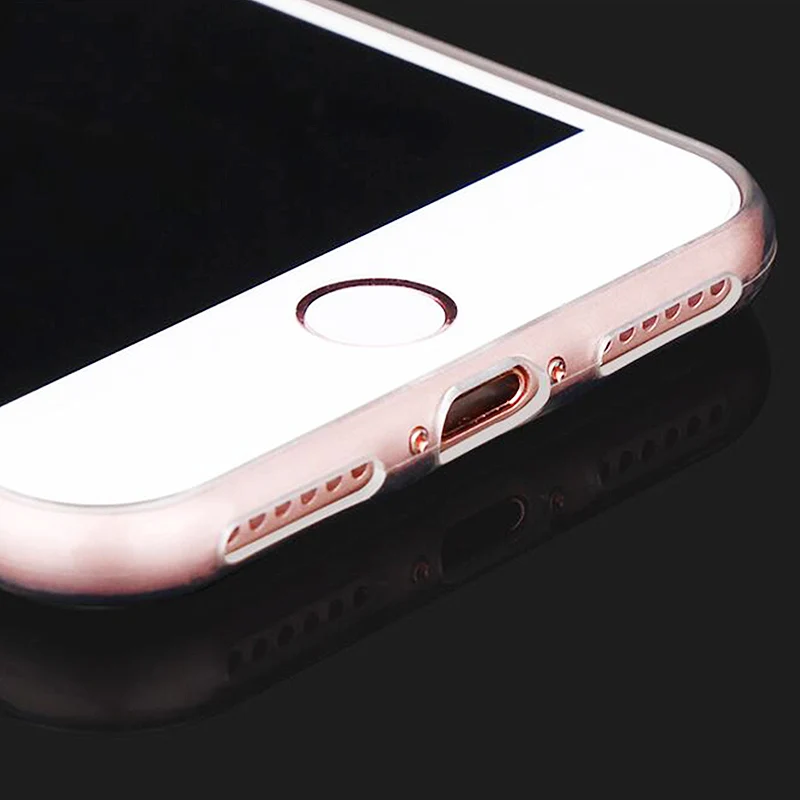 Ultra Thin Soft Transparent TPU Case For iPhone7 7 Plus 8 X XS MAX Silicone Full Cover iPhone 5 5S SE 6 6s 6P |