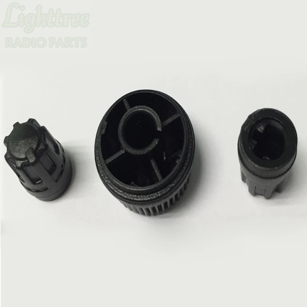5 компл./Лот регулятор громкости канала и глушителя для Yaesu FT 1807 FT1900 ft1903|knob gear|knob