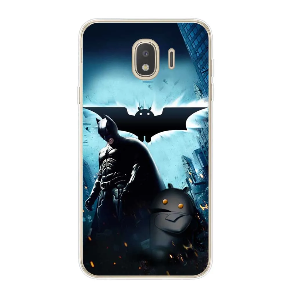 Marvel DC Comics Iron Man Spider-Man joker Batman Cover Phone Case for Samsung J3 J5 J7 16 J4 J6 Plus Note 8 9 10 Pro