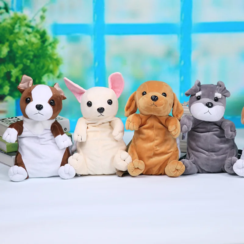 Милый детский рюкзак с мультяшным щенком и собаками плюшевый 3d для мальчиков