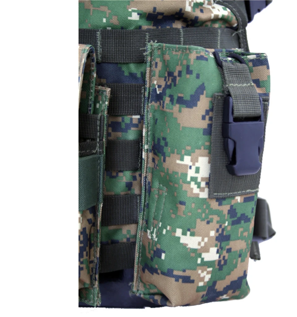 RRV Тактический Жилет Molle для страйкболла боевой жилет W/Журнал Мешок Releasable Armor Plate