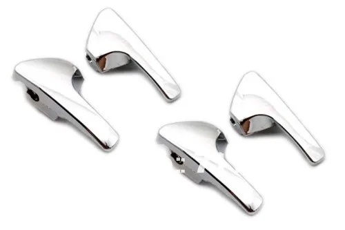 Стайлинга автомобилей Хром внутренняя дверные ручки (4 Дверные рамы) для Volkswagen VW