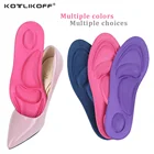Спортивные ортопедические стельки KOTLIKOFF 4D, ортопедические стельки для обуви, Массажная вставка для облегчения боли, подушечки