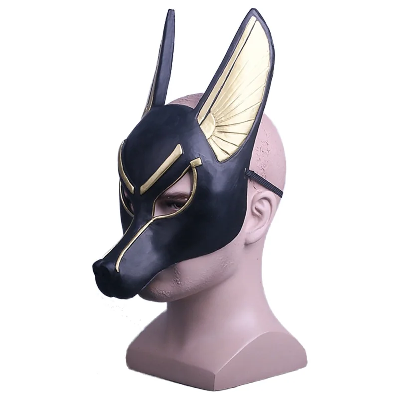 Halloween Anubis Mask The Death In Ancient Greek Mythology Carnival | Тематическая одежда и униформа
