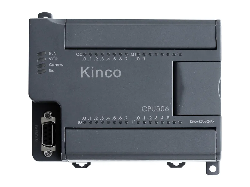 

Kinco PLC K506-24DT CPU module 24 I/O,DI 14,transistor output, new in box, fast shipping