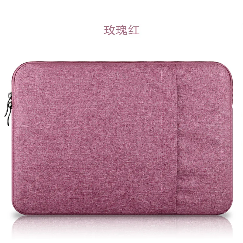 Rose Red Противоударная сумка для планшета Kindle 6 дюймов для Macbook 11 13 12 15 дюймов нейлоновая водонепроницаемая сумка на молнии универсальная сумка-вкладыш - Цвет: Rose Red