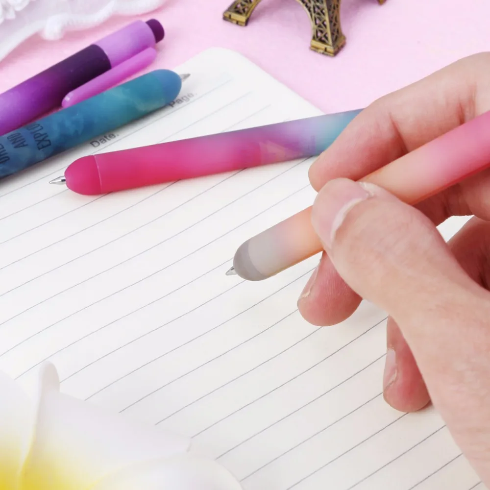 2018 1Pc Beautiful Sky Starry Gel Pen Students Office Writing Stationery Watercolor Pens School Supplies 0.5mm Ink Gift | Канцтовары для