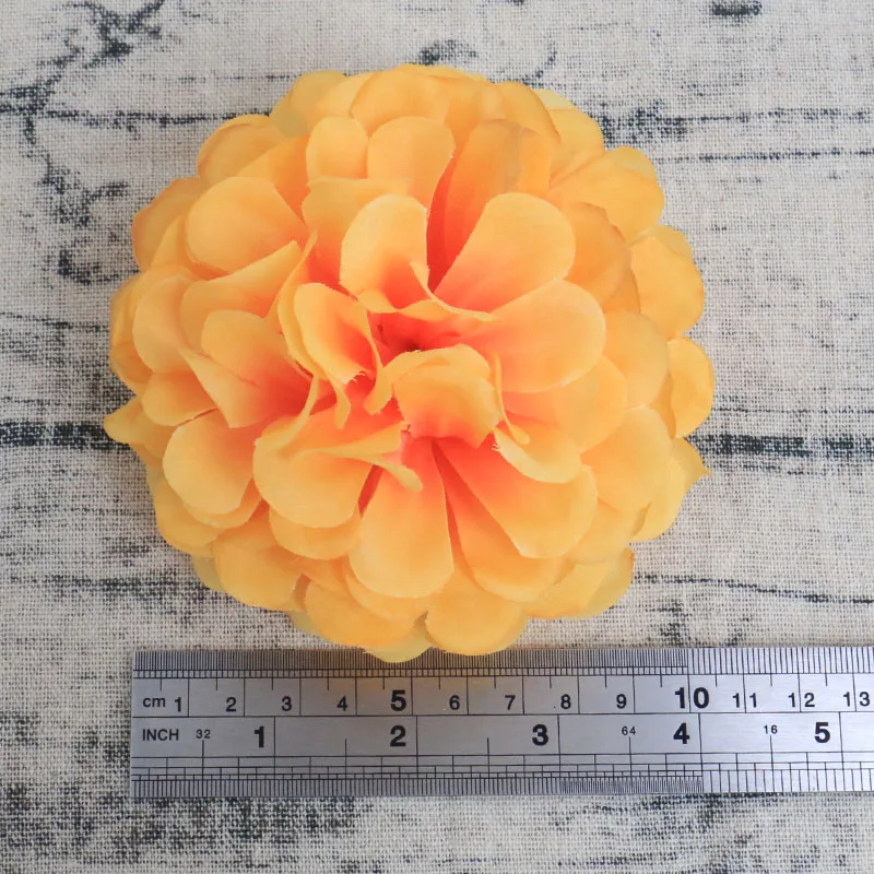 2 шт. 10 см искусственные хризантемы шелковая Цветочная головка для дома Свадебная