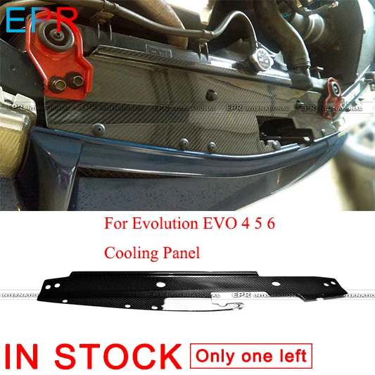 Для Evolution EVO 4 5 6 охлаждающая панель из углеродного волокна для Mitsubishi глянцевые