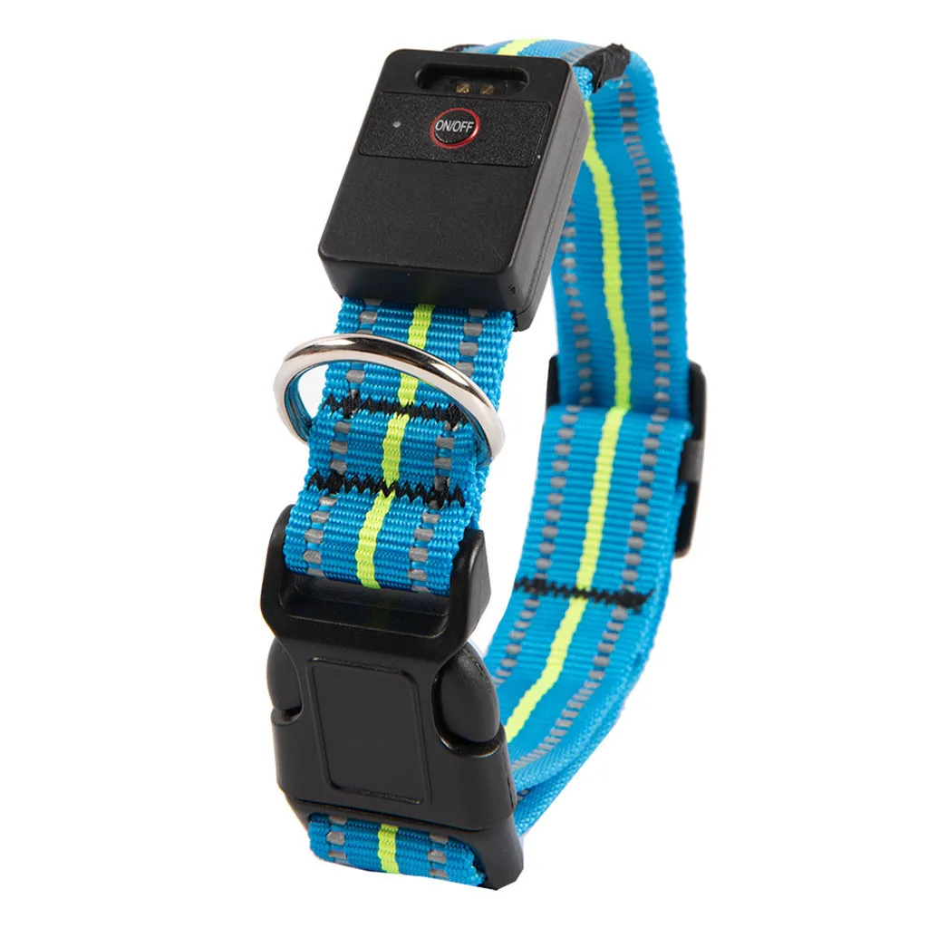 Dropshipping Small And Medium Dog Reflective Strip Waterproof Charging Light LED Collar | Дом и сад