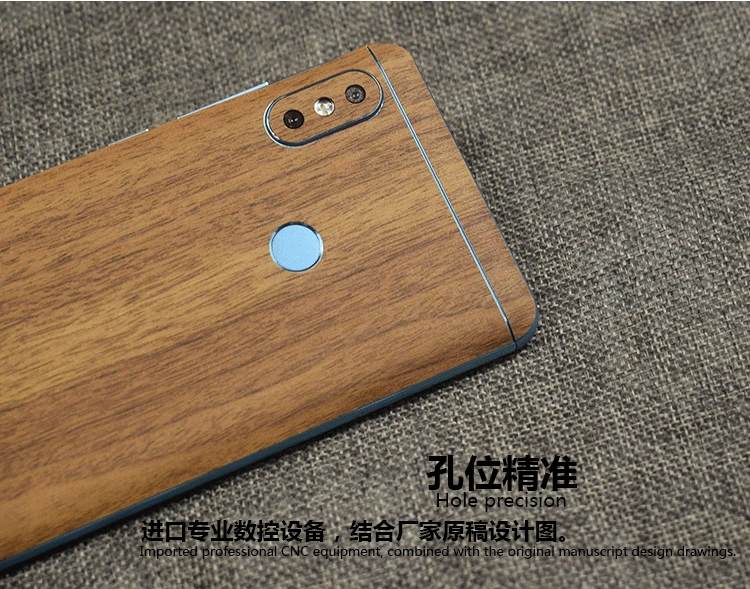 Дерево волокно Декор задняя пленка для Xiaomi Redmi Note 5 мобильного телефона защитный
