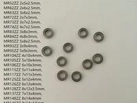 50pcs mr series mr52zz to mr149zz miniature model bearing metal shielded ball bearings