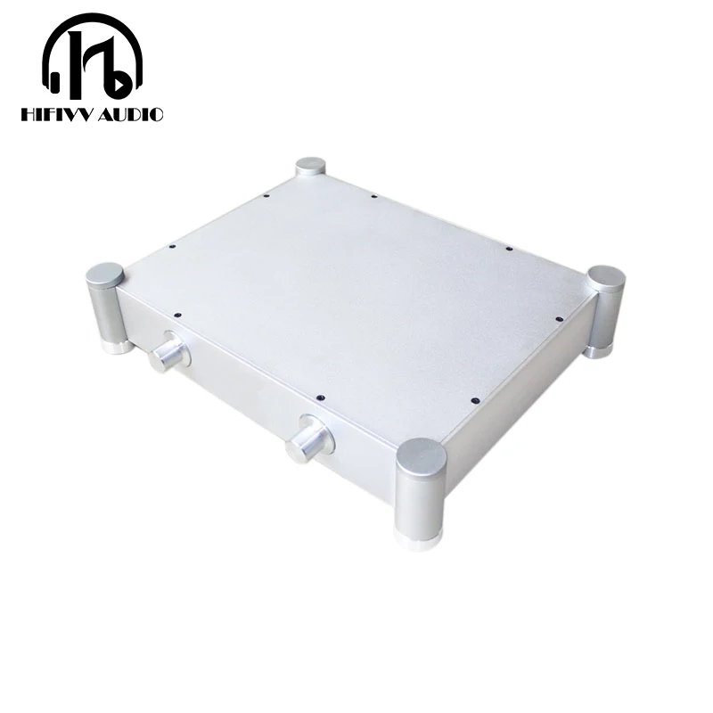 

Aluminum Chassis case For Audio amplifier Preamplifier tube CNC Aluminum Box (W342mm H84mm D430mm )