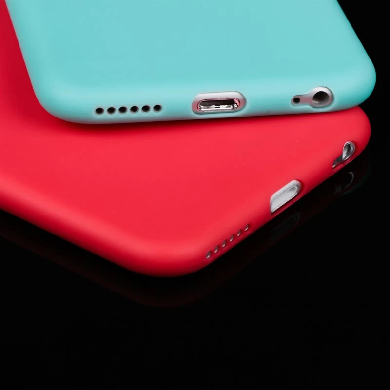 Новое поступление чехол для iPhone 6! Конфеты цвета мягкой ТПУ силиконовой телефон