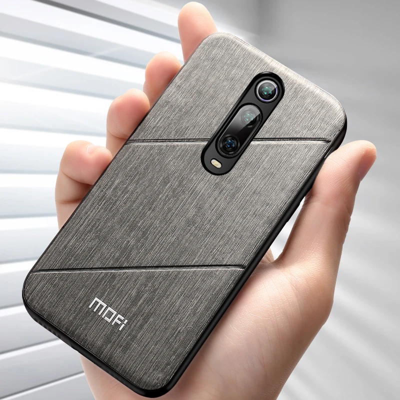 Чехол для xiaomi redmi k20 оригинальный черный противоударный чехол MOFi pro чехлы из