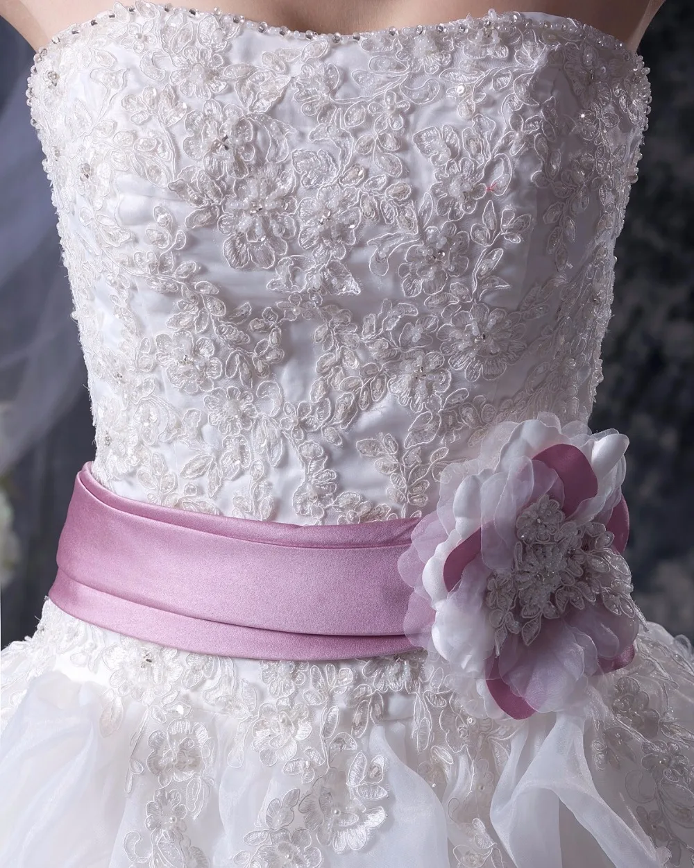 Новый Пользовательский 2017 Амелия Sposa Свадебные Платья Sexy Кружева Без Бретелек