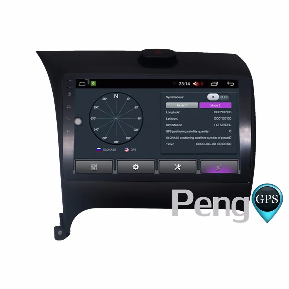 2 Din Android 6 0 Автомобильный радиоприемник с навигацией GPS для KIA Cerato Forte 2013-2015 Kia K3
