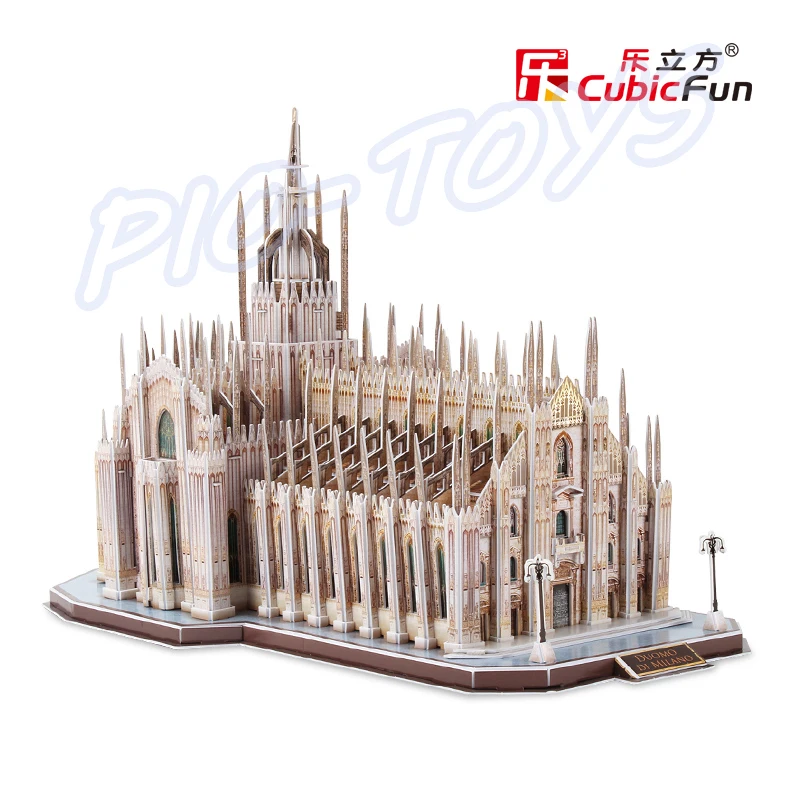 Duomo DI Milano 3D пазл модель для строительства храма сделай сам сборные игрушки