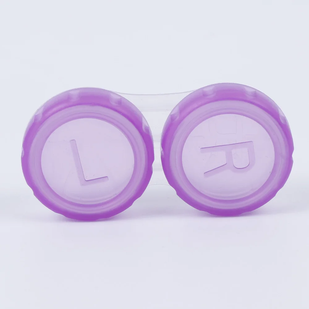 Высокое качество контактные линзы L + R чехол держатель для хранения замачивающий