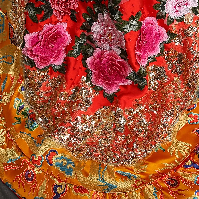 Роскошные вечерние платья Zuhair murad Длинные русалки с вышивкой в китайском стиле