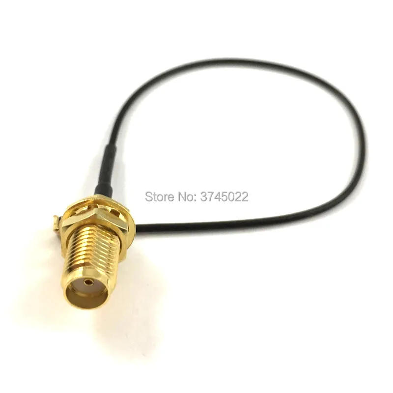 

10 шт. Sma to U. fl 1,13 Кабель 15 см Черный RF разъем Sma Female to Ipex