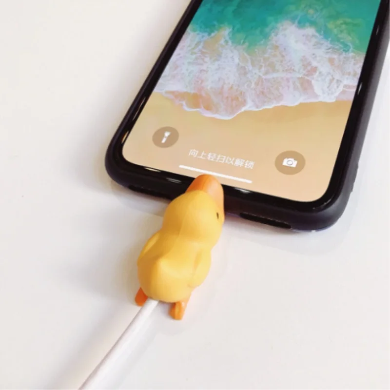 Прямая поставка протектор кабеля для Iphone намотка держатель телефона аксессуар