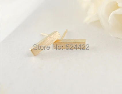 

10 шт./лот 2016 новые модные украшения, матовые серьги-гвоздики для женщин, подарок на вечерние ED031