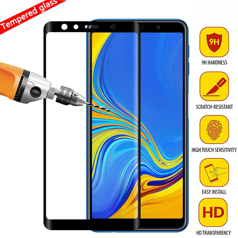 Защитное стекло для samsung Galaxy J4 J6 A6 A8 Plus A5 A7 J7 J8 2018 Tremp A750 A730 A530 J600 Samsun Sumsun Galax|Защитные