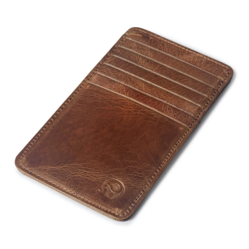 Travel Passport First layer Cow Slim RFID Blocking Credit Card Holder Mini Wallet For Mens ID Case Purse Bag Pouch New Cover | Багаж и