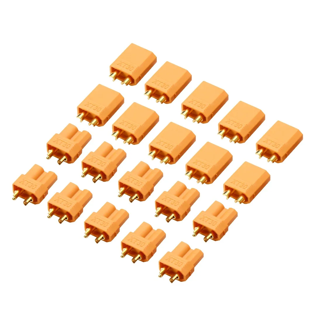 

1 Pair 5 Pairs 10 Pairs Connectors XT30 Power Connector Plug Socket For RC Quadcopter Helicopter Airplane Toys Parts