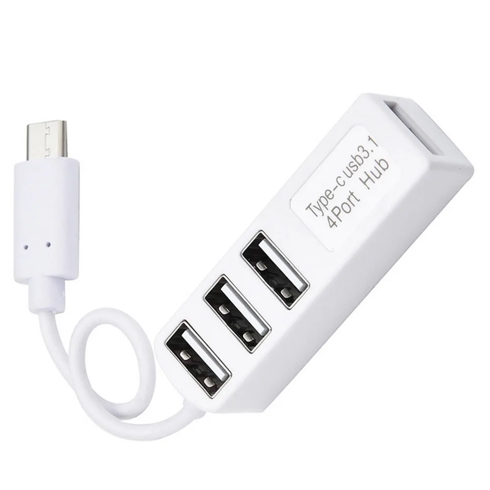 Usb концентратор CARPRIE 3 1 Type C в 4 портовый USB 0 адаптер для MacBook Pro Xiaomi Typec с адаптером