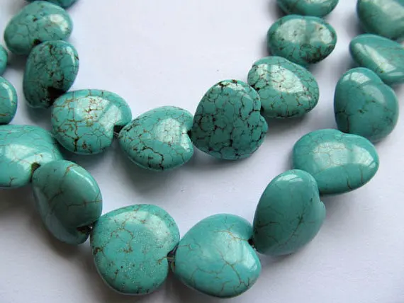 

15 20 25 30 35 40mm full strand high quality turquoise stone herat peach assortment loose beads