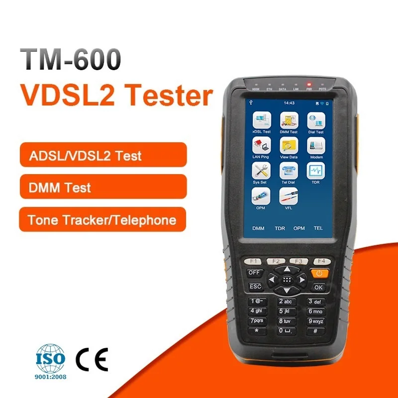 TM-600 VDSL2 Tester ADSL WAN &amp LAN xDSL Line Test with Tone Tracker functions | Мобильные телефоны и аксессуары