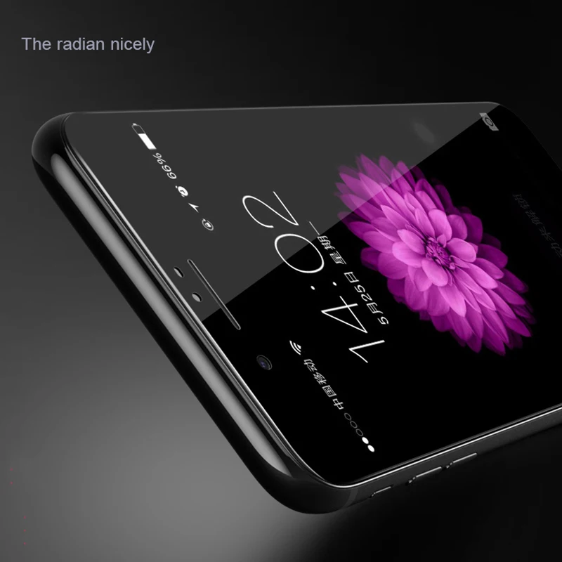 Премиум 6D закаленное стекло для iphone XS MAX защита экрана Suntaiho для iphone XR XS 7 8 6 стеклянная пленка 9H полное покрытие стеклянная пленка
