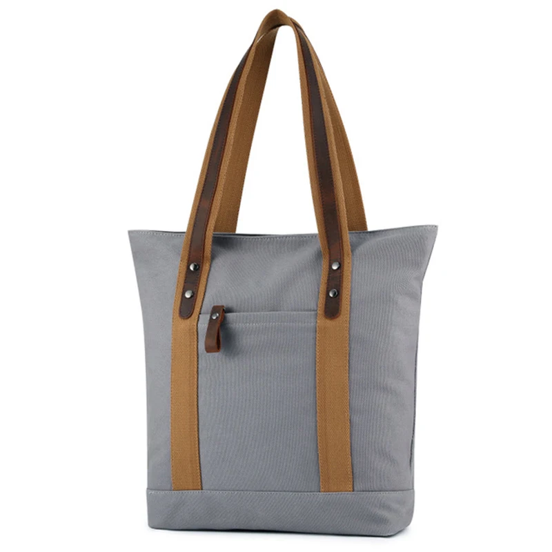 Вместительная Холщовая Сумка для покупок сумки на плечо высокого качества