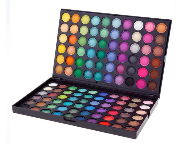 120 colors Pro 120 ПОЛНОЦВЕТНАЯ тени для век Палетка для макияжа Палитра теней для век Косметика для макияжа содержит матовый и блеск макияж набор палитр - Цвет: 120 colors