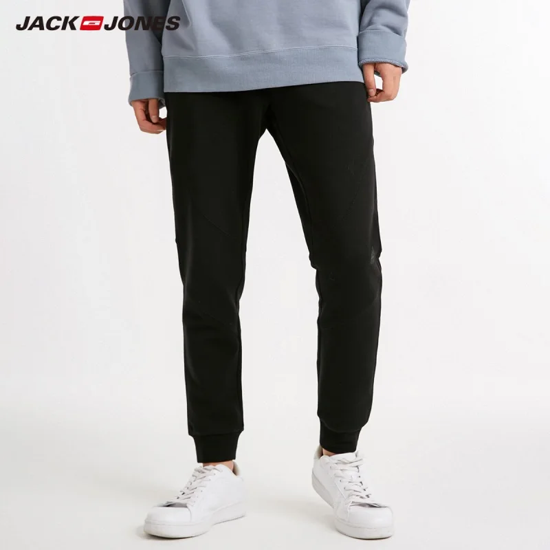 JackJones мужские Стрейчевые брюки модные трендовые удобные спортивные для бега