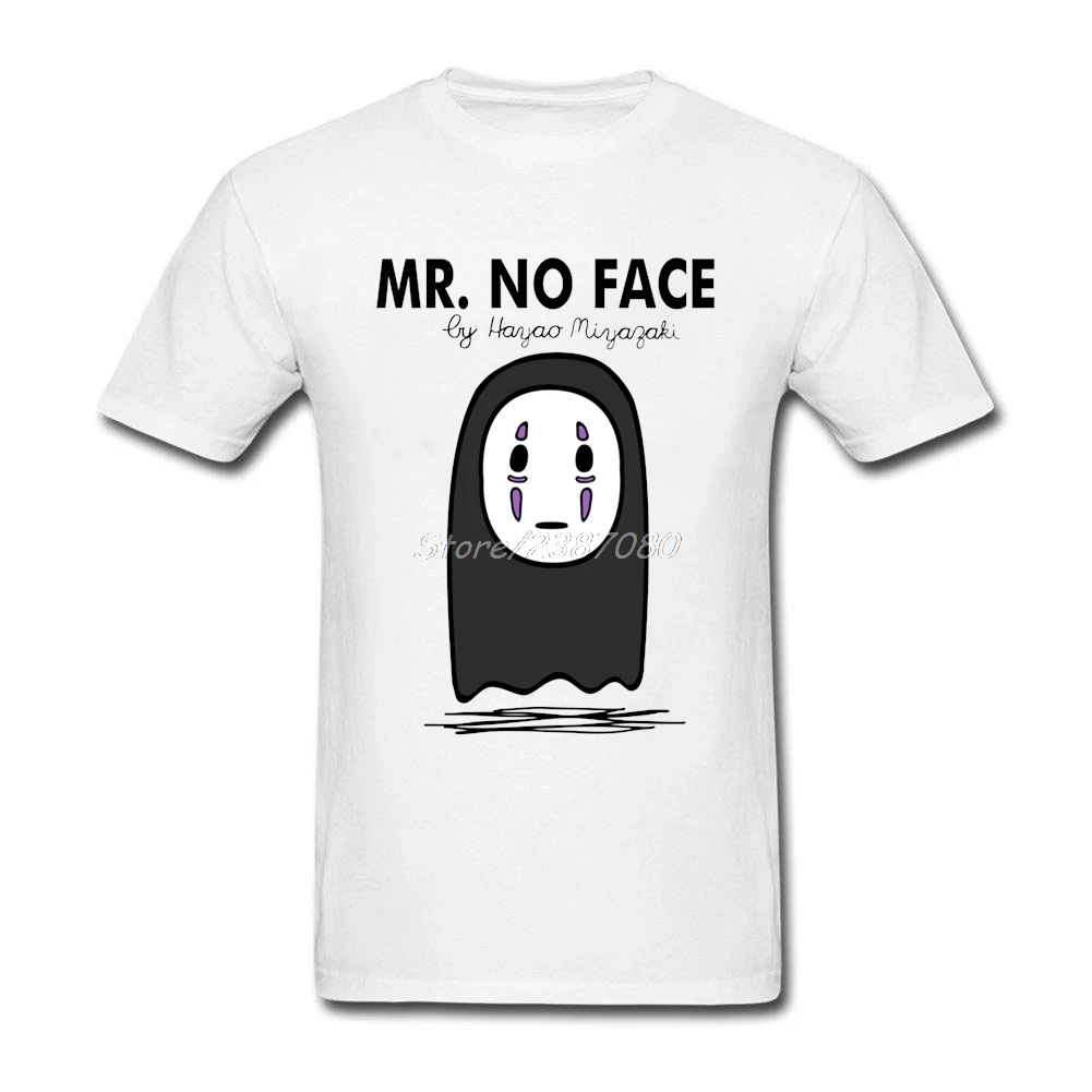 Футболка с надписью Mr.No Face Away большие размеры индивидуальные футболки коротким