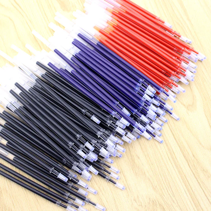 20 pieces / set of refill handles sign rod 0.38 mm gel pen replacement full needle red blue black ink | Канцтовары для офиса и