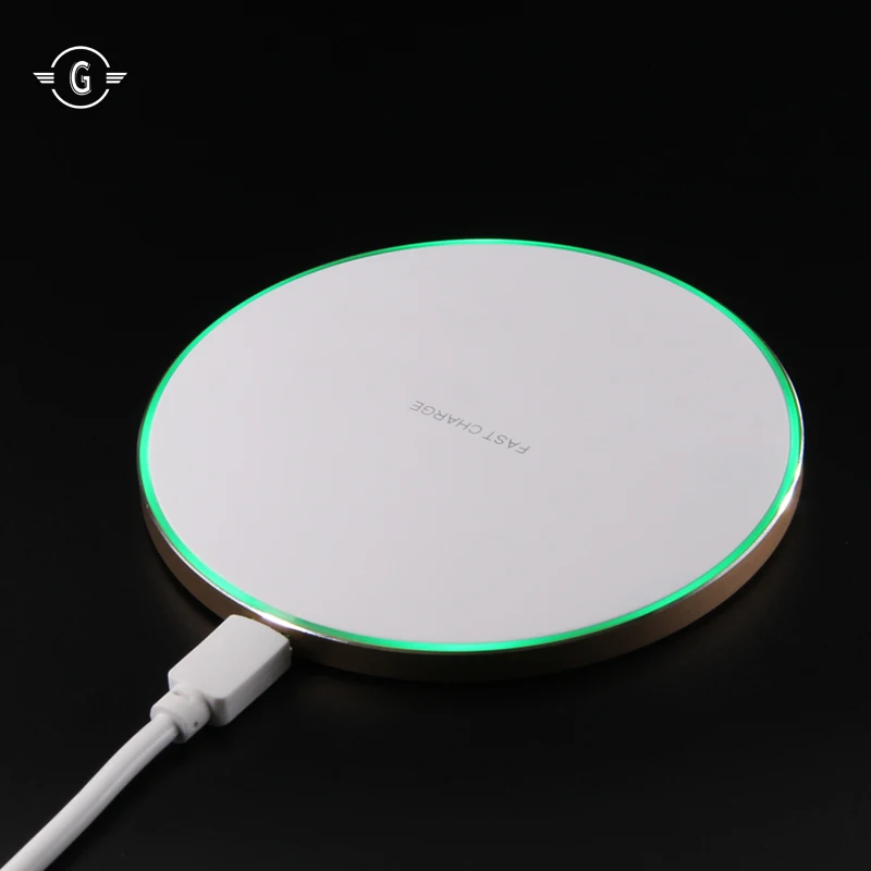 

USB QI Fast Wireless Charger for iPhone X 8 plus LG G3 moto Z Samsung note8 S7 edge Galaxy S6 S8 plus Wireless charging pad dock